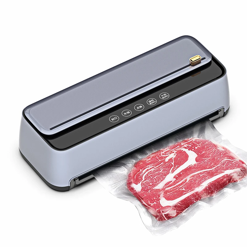 Smart Automatic Food Vacuum Sealer Machine Food Vacuum Saver with Bags Pulse Function Moist&Dry Mode and External Touch Screen