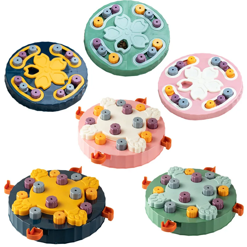 Wholesale Custom Slow Feeding Treat Dispenser Training Interactive Pet Dog Puzzle Toy for Improving IQ