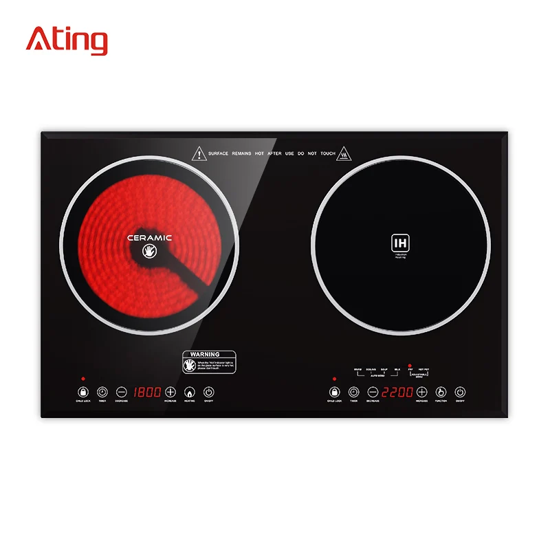 3000W induction cooktop Built-in hot plate 2 Electric stove induction hob double Induction cooker