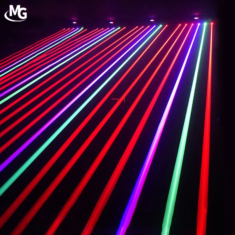 Factory Price DJ Stage Equipment Indoor 150W 6 Eyes RGB 3in1 Full Color Laser Moving Head Light for Disco Bar Night Club Party