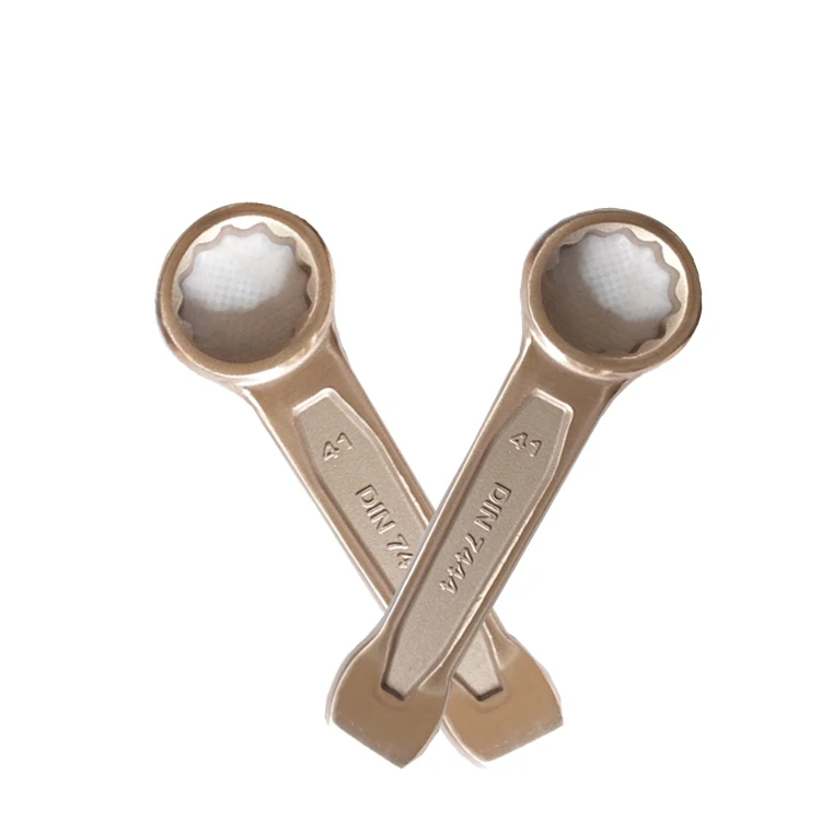 Non-Sparking Striking/Slogging/Hammer Ring Wrench/Spanner 50mm Atex Non-sparking tools