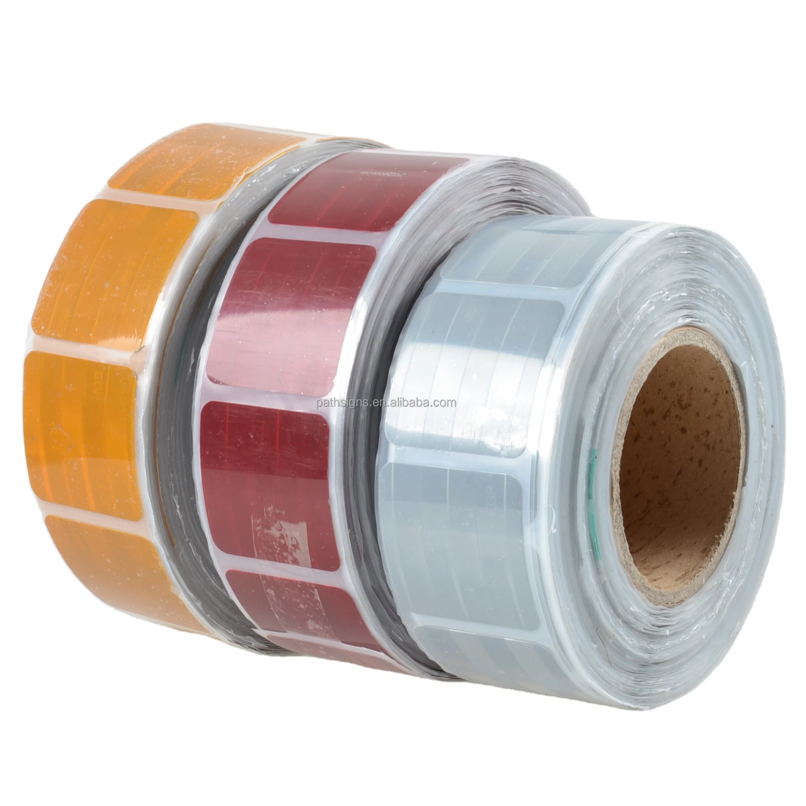 Reflective Tape Manufacturer PC Die Cut High Intensity Sticker with Transfer Film Reflective Tape for Truck