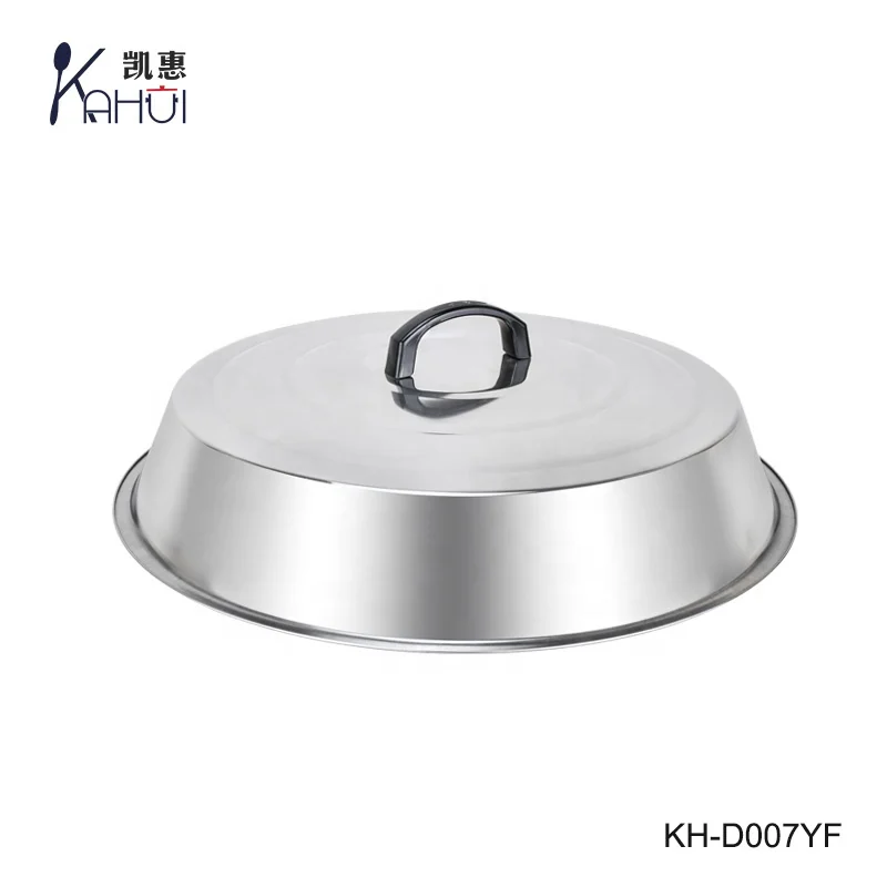 
Multi-functional dome pot lid stainless steel kitchen accessory pot lid for frying pan from China 