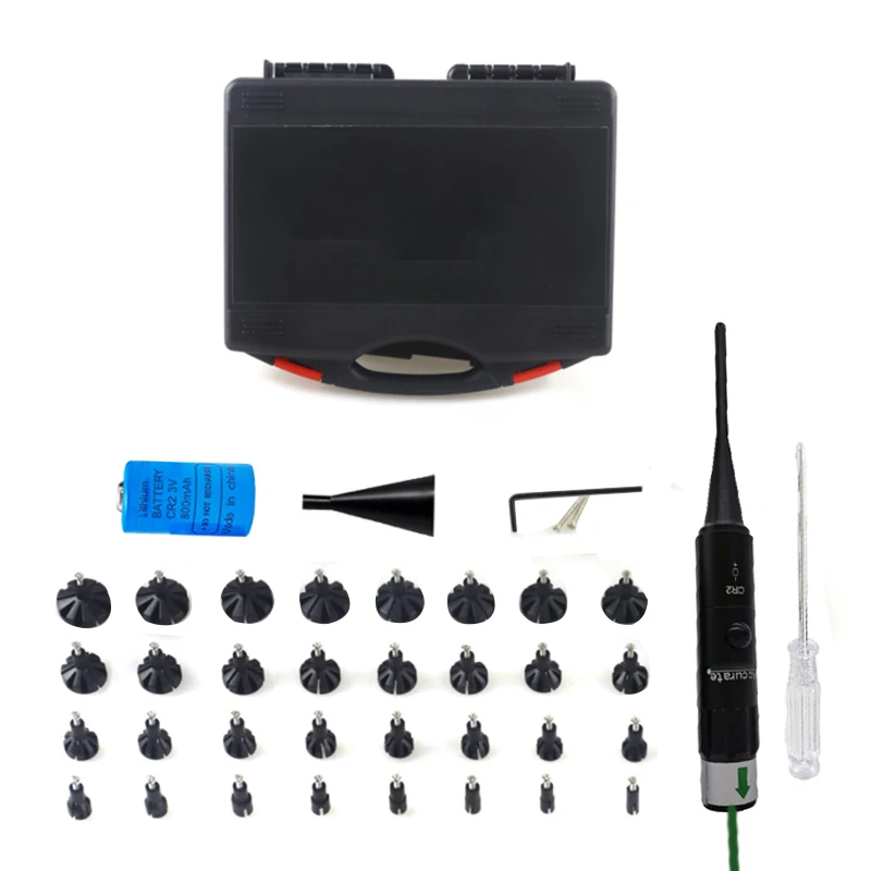 Factory sales green laser calibrator with 32 Adapters  Calibers Ranging from .17 to 12GA  laser calibrator
