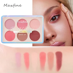 6 Colors High Pigmented Contour Bronzer Illuminator Highlight Powder Blush Palette Makeup Cosmetics