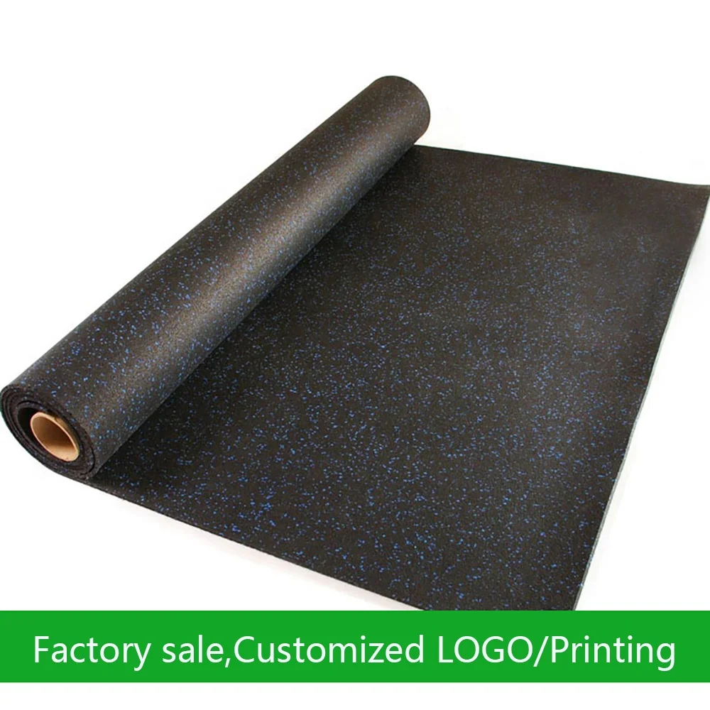 High Quality Rubber Flooring Rolls 5mm 6mm 7mm 8mm 9mm 12mm Durable Rubber Sports roll Mats With Good Quality