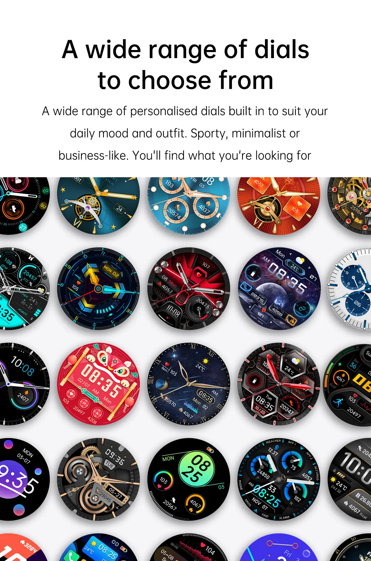 NHK05 with 24--hour heart rate detection and ECG HD Wireless GPS Calling Smart Watch