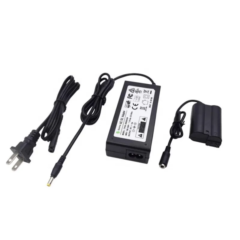 Gonine EP-5B EH-5 Plus AC Power Adapter DC Coupler Charger kit,Replace EN-EL15 Battery for Nikon D800 D750 D7000 D600 Camera