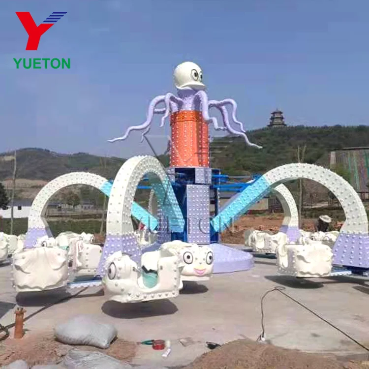 Commercial Grade Common Fair Rides Playground Equipment Polyp Ride