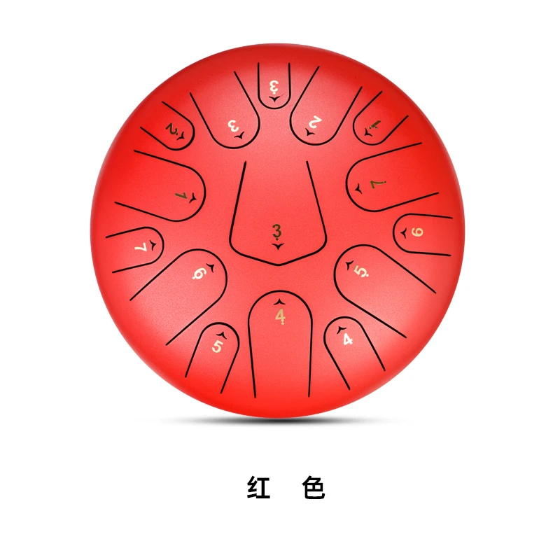 Специальные горячие продажи яркие цвета ручной барабан 12 дюймов перкуссионный набор