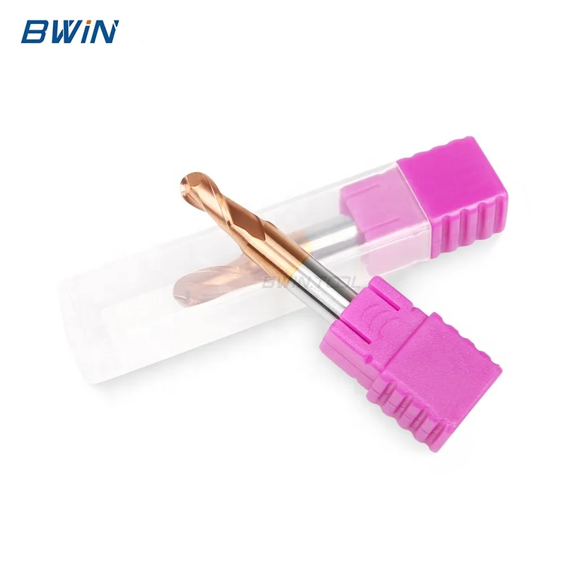 Competitive Price Tungsten Carbide with 2 Flutes Ball Nose End Mill Milling Cutter for Cutting Tools