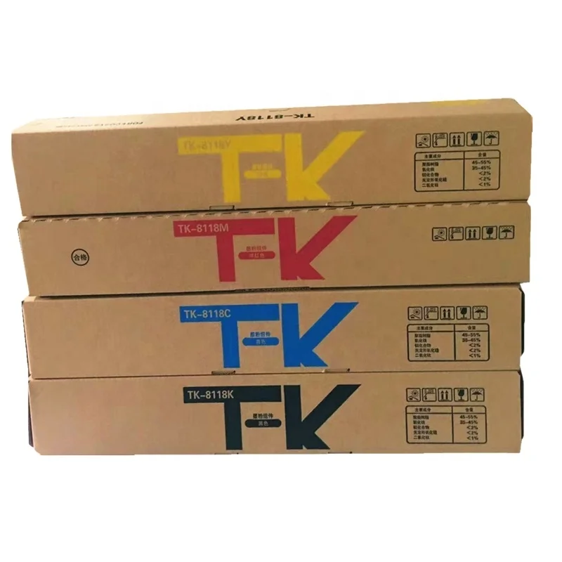 Канцелярские принадлежности цветная копировальная машина картриджи с тонером, тонер-картриджи TK-8118 tk-8115 TK8115 ECOSYS M8130cidn TK8118