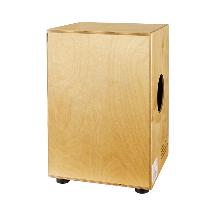 2021 Gecko CL10BA Percussion Musical Instrument Cajon Box Drum Nature Color Musical Percussion Cajon Drum Set