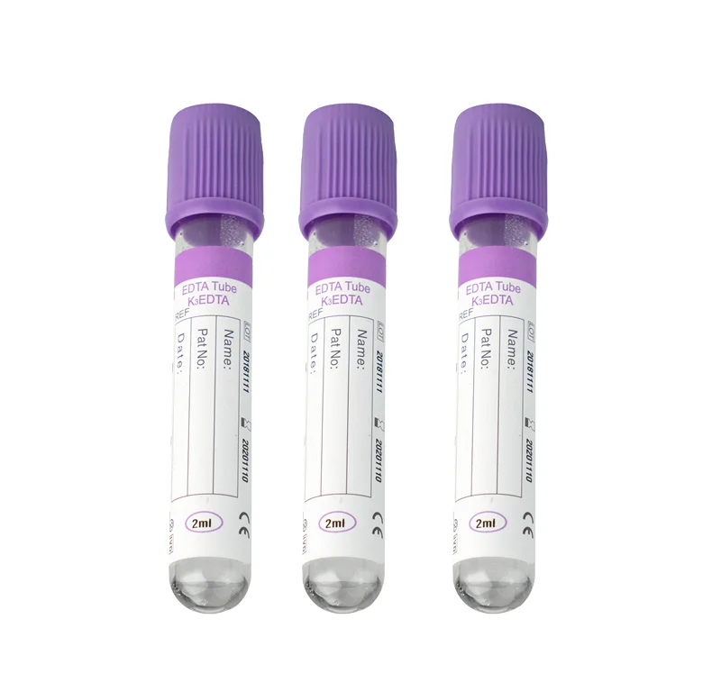 Manufacturer 1ml 4ml 5ml 10ml Glass Vacuum EDTA Additive Blood Collection Test Tube