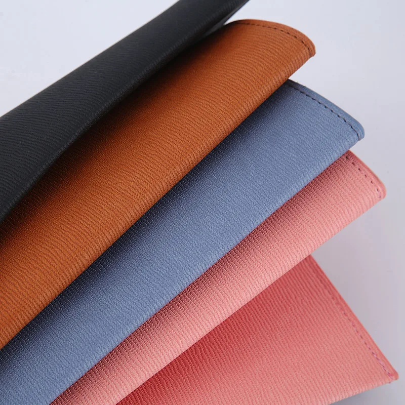 Wholesale pu Leather Envelope A4  A4 Snap Button File Holder Storage Bag Paper Document File Folder Pocket Briefcases