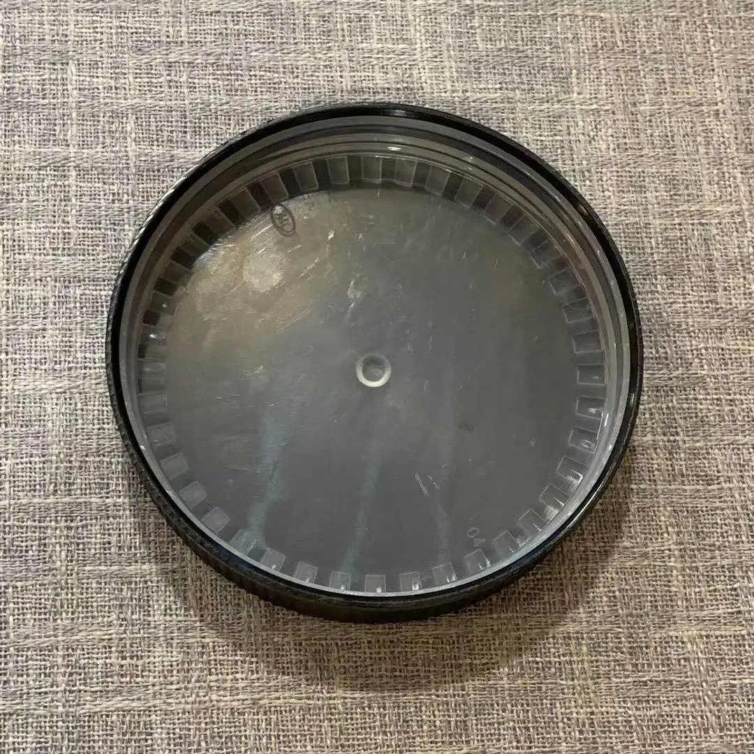 Manufacturers wholesale neck 89MM ribbed closure plastic child proof screw cap  CRC child resistance lid with Gasket for bottle