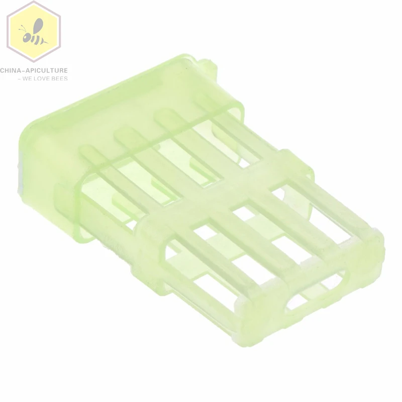 Beekeeping Tools 10pcs Bee Queen Cages Beekeeping Protection Queen Bee Equipment Plastic White Move queen bee