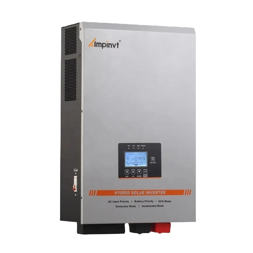 48V 120V 240V hybrid inverter Built-in MPPT 100A All in one split phase Solar Hybrid Inverter ampinvt
