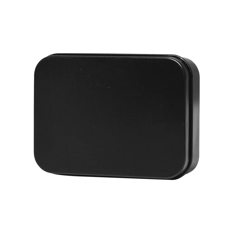 Custom Printing Logo 10*7*2cm Rectangular Tin Box Poker Box usb Metal Case Bank Card Box