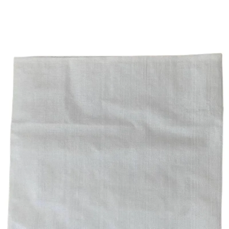Factory customised white pp waterproof composite double layer rice woven bag with inner film