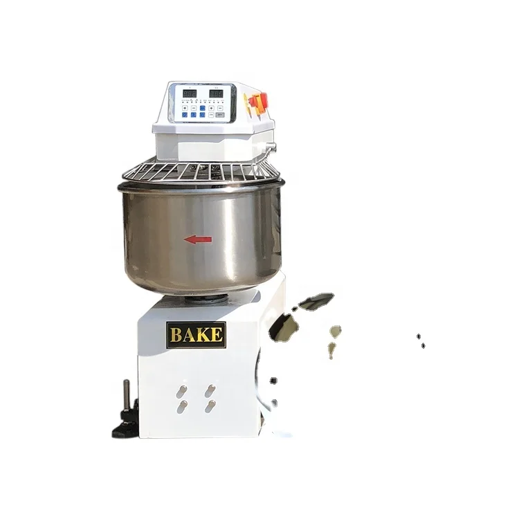Wholesale Price Custom Dough Kneader Flour Mixer Machine 25 kg Spiral Dough Mixer 50L