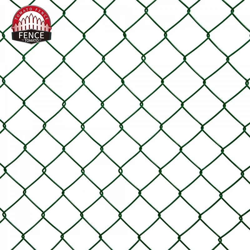 12 Gauge PVC Coated 2 inch Diamond Hole Chain Link Fence