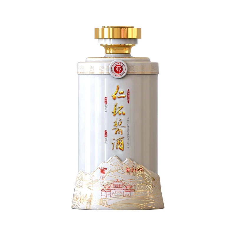 Original Factory Wholesale Alcoholic Beverages White Liquor Ceramic Bottle Mellow Xijiu Baijiu Chinese Liquor