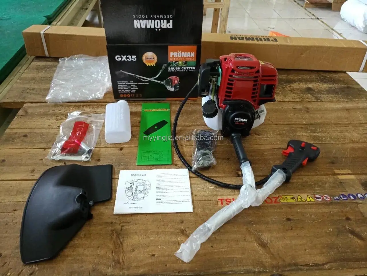 35.8cc 4 Stroke Professional GX35 Brush Cutter M-GX35