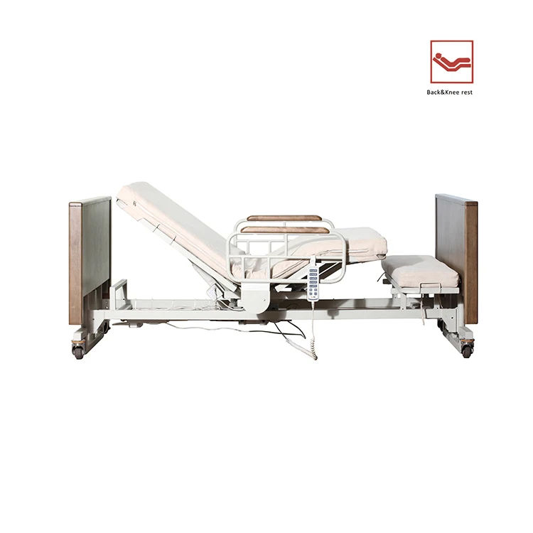 Лидер продаж, деревянная вращающаяся кровать для ухода за домом, электрическая регулируемая, семь функций