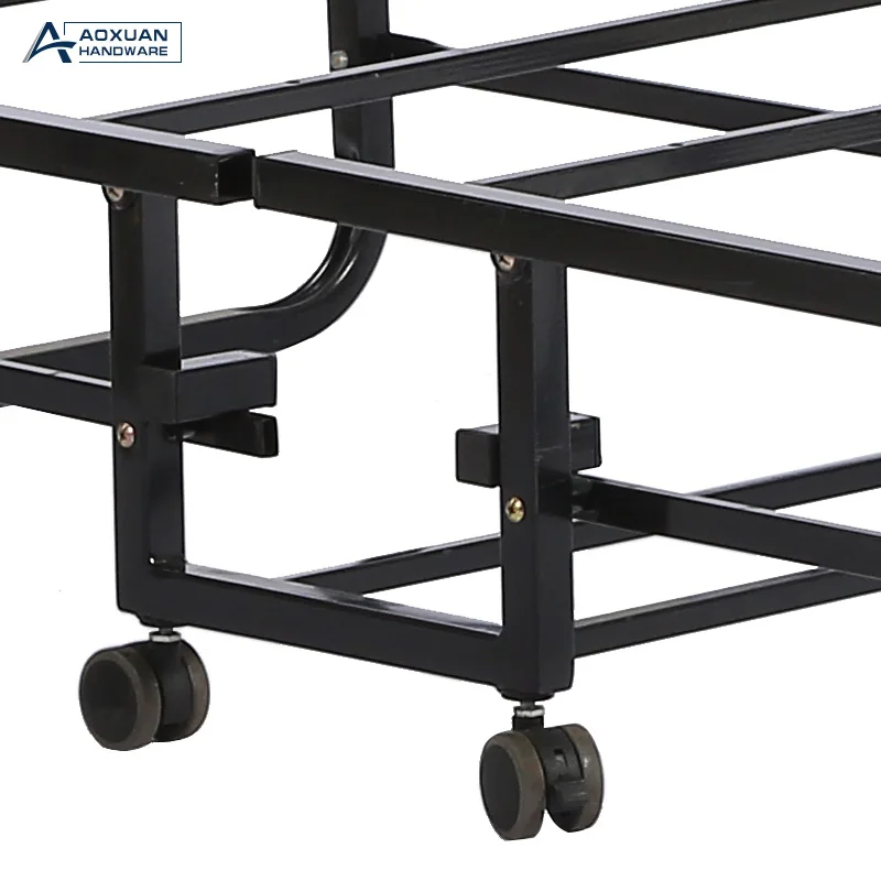 Low MOQ Single Moveable Hotel Folding Extra Bed