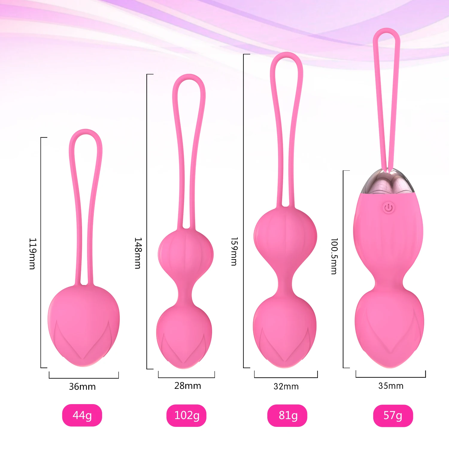Top Sales OEM/ODM Kegel Balls for Beginners Women Balls Sets Sex Toys Wireless Remote Control Vibrating Egg Vagina Balls