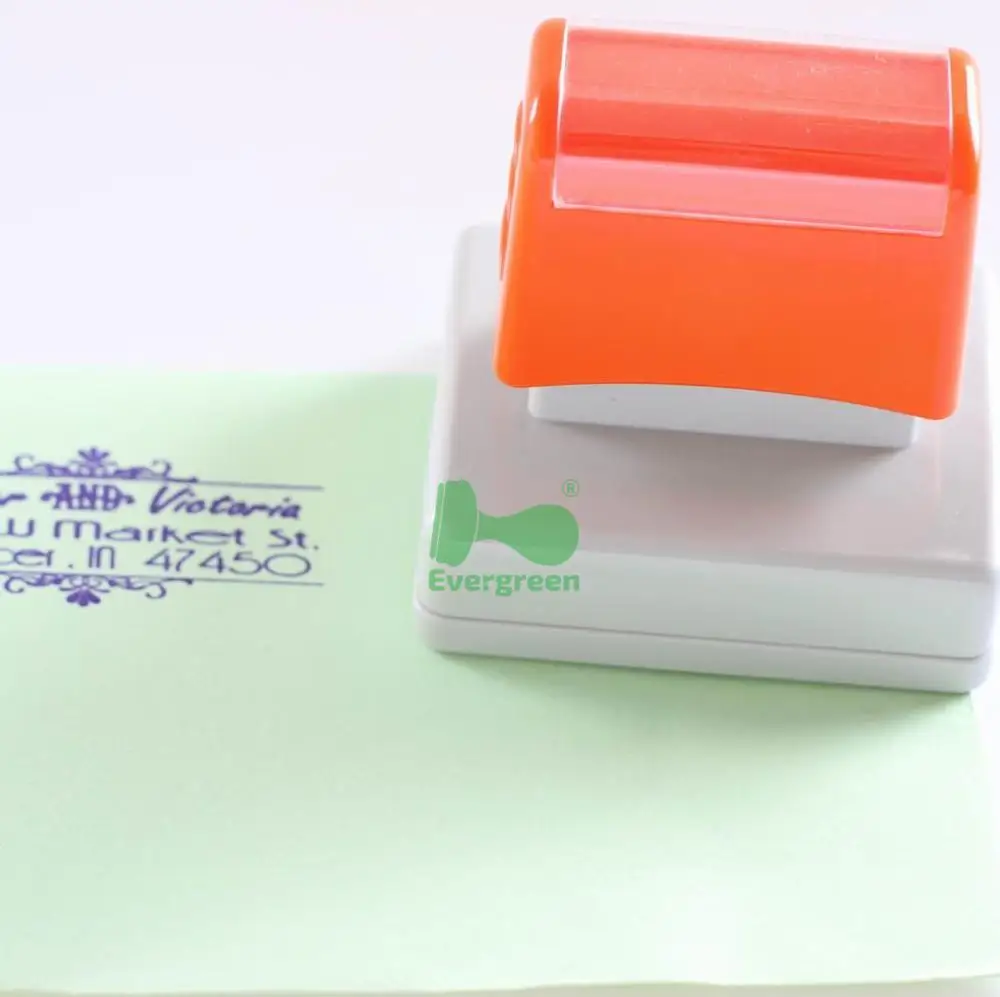 Customized Pre Inked Flash Stamps F-Series dual foams stamps available In Various Sizes