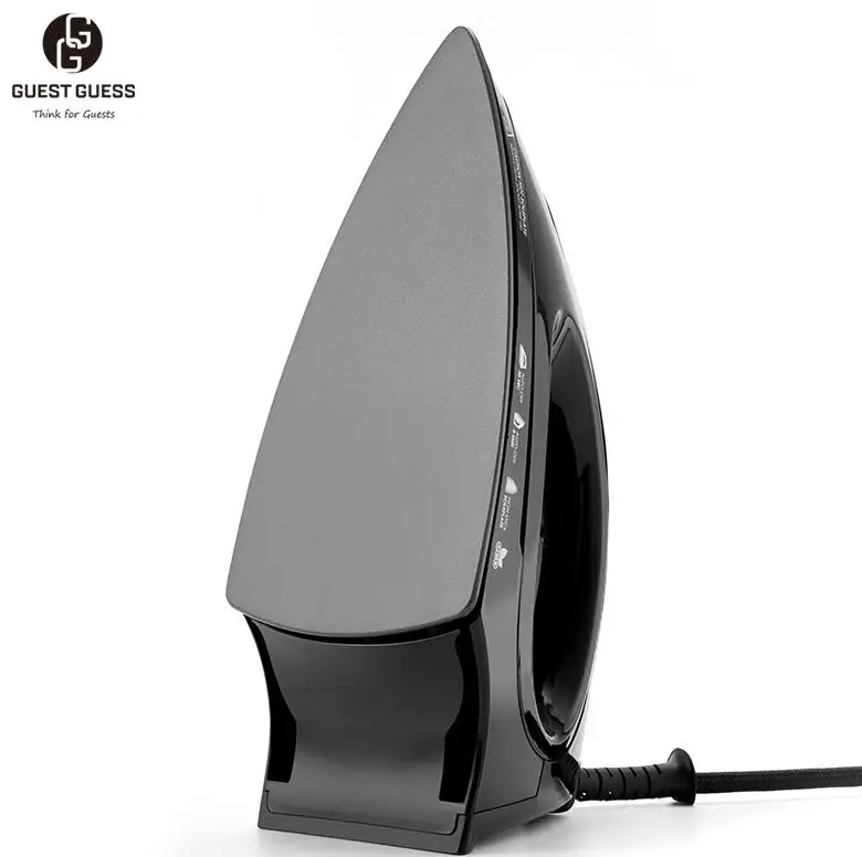 2023 Guest Guess Non-stick Soleplate Wholesale Chinese Manufacturer Hotel Steam Iron Steamer Hotel Mini Steam Iron