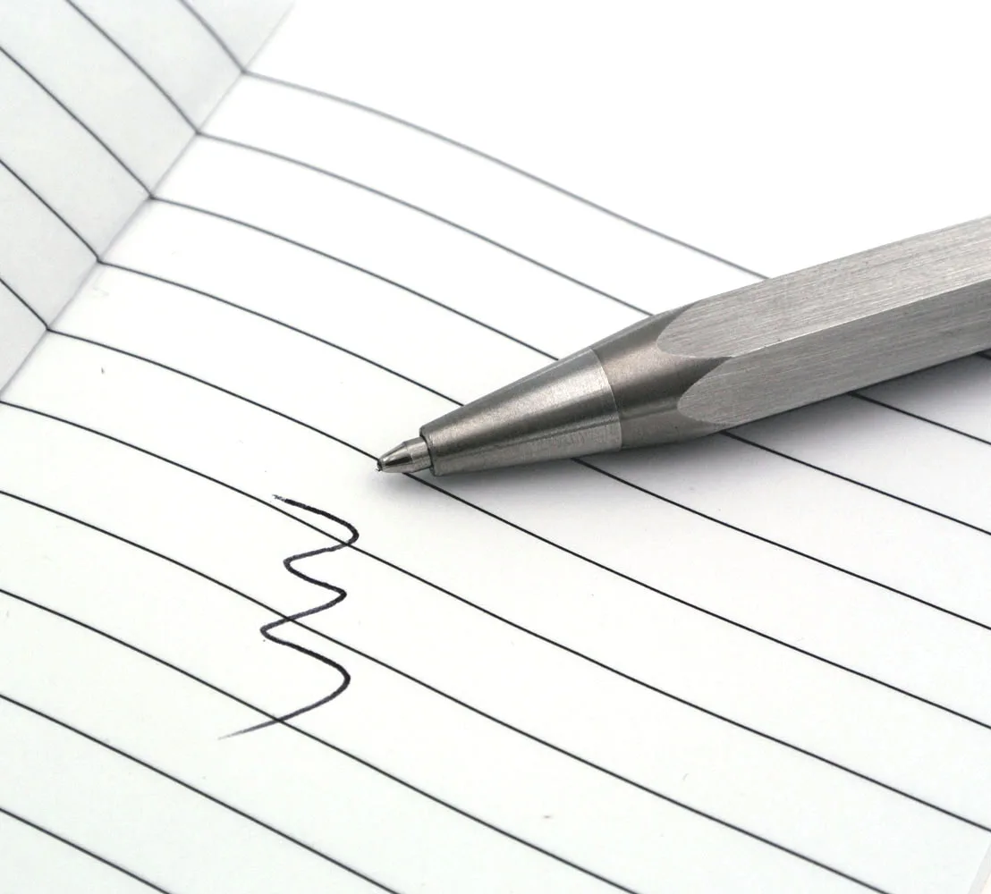 Stainless Steel Copper Bolt Action Gel Pen Mini Metal Tactical Rollerball Pens