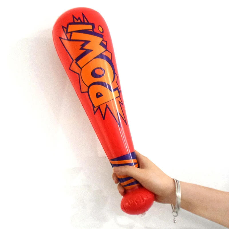 Wholesale and Custom Kids Toy PVC Inflatable Fighting Stick Bat Inflatable Baseball Bats for Promotion