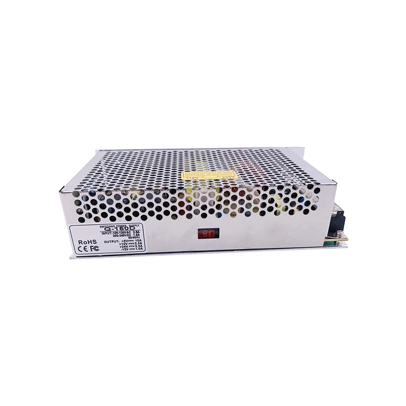 150W 4 Group Quad Output Multi Voltage 5V 12V 24V Switching Mode Power Supply SMPS Q-150D AC 100-120/200-240V Selected by Switch