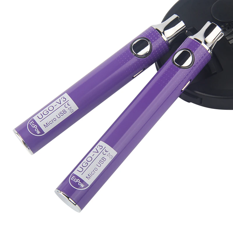 UGO V3 Vape Pen Battery 650mAh Preheat USB Passthrough