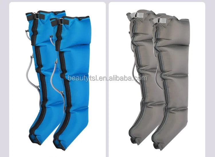 8 Chambers Air Compression Recoery Boots with DVT Sleeves Leg Arm Foot Therapy System Lymphatic Drainage Machine