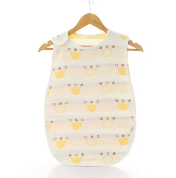 
100% Cotton Portable Summer Swaddle Vest Baby Sleeping Bag For Newborn Babies 