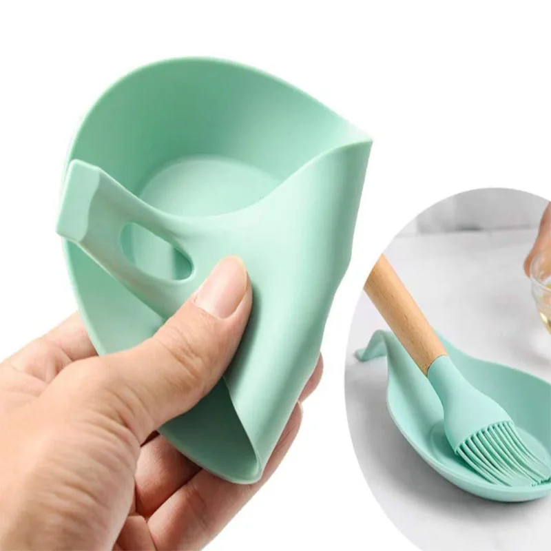 Amazon wholesale kitchen tools multiple colors kitchen accessories BPA free spoon rest spoon rest holder
