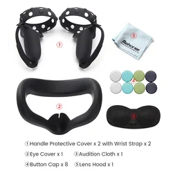 Video Game VR Glasses High Quality for Oculus Quest 2 Cover Case set for Quest 2 Accessories