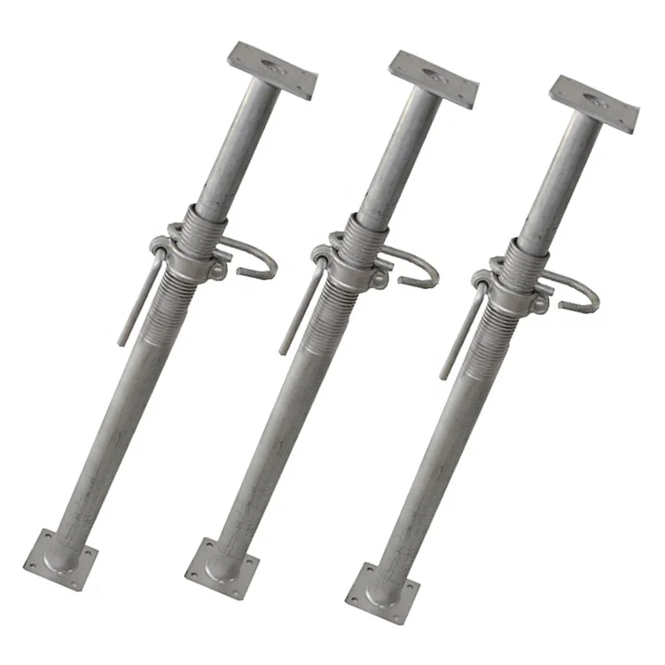 Steel prop stand for formwork/heavy duty adjustable steel props/push pull prop steel studs wall