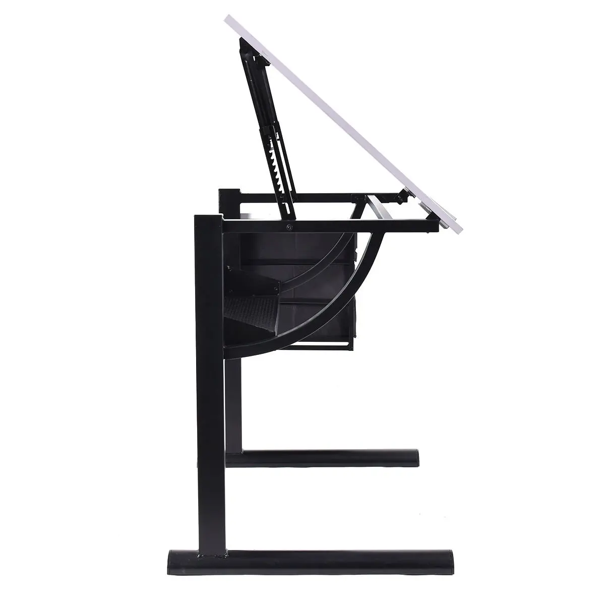 Drafting Table Art Craft Drawing Desk Art Hobby Folding Adjustable Drawers Craft Station