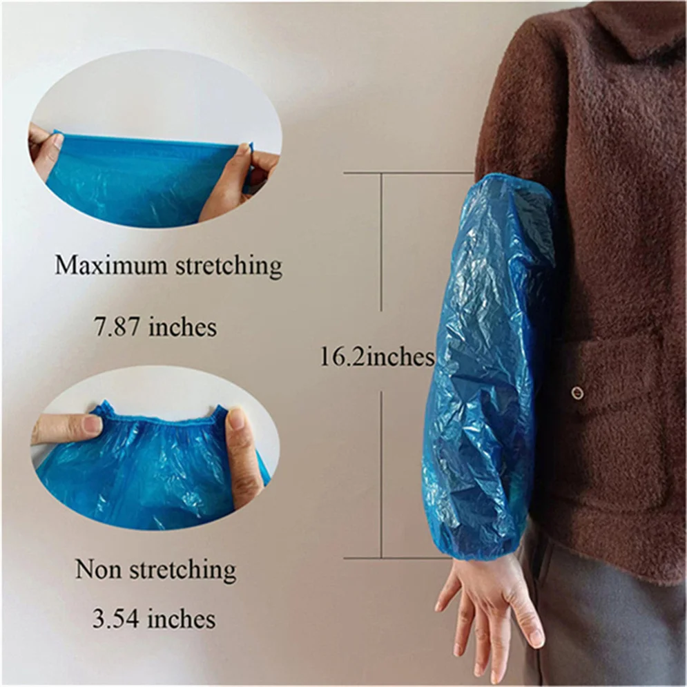 High Quality Customized Plastic Arm Disposable PE Custom Sleeve Cover for Adult