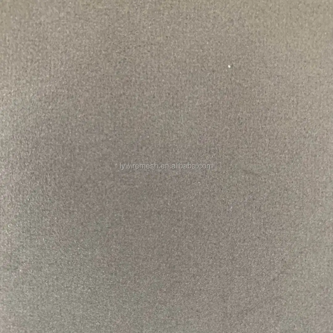 PEM electrolyzer Ti sintered fiber felt 0.6mm 0.5mm 0.4mm 73% porosity titanium felt