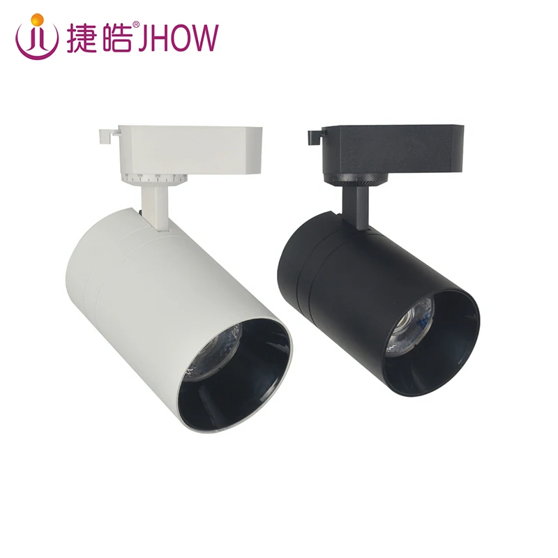 
JHOW B3115 Hot Selling Interior Decoration White Barber Shop 15W LED Spot Track Light 