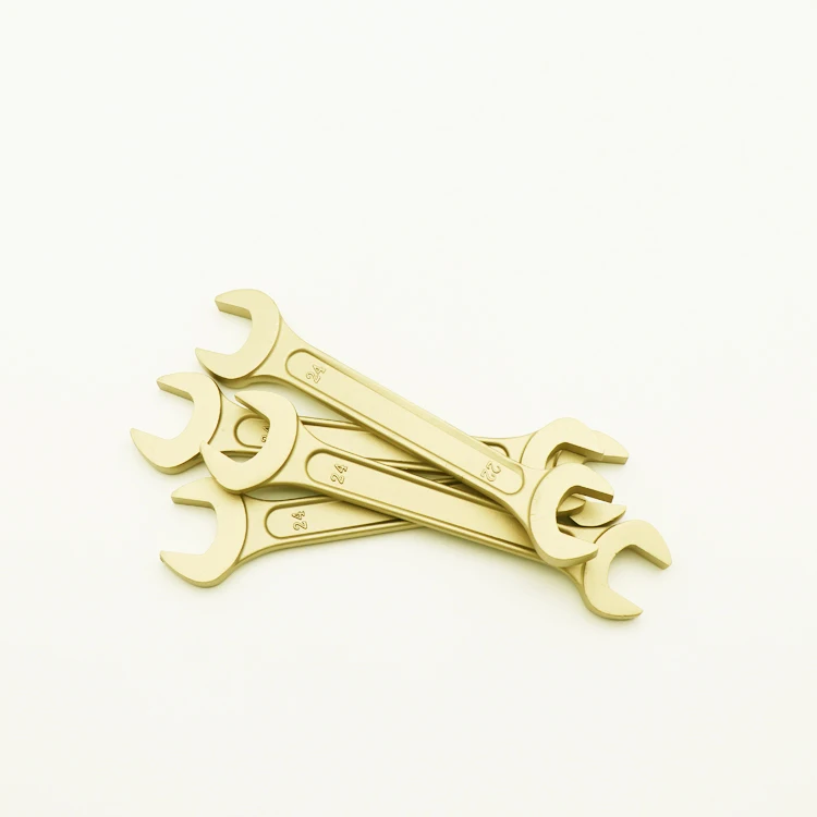 
Double Open End Spanner Aluminium Bronze Non Sparking Double Ended Open Jaw Spanner 