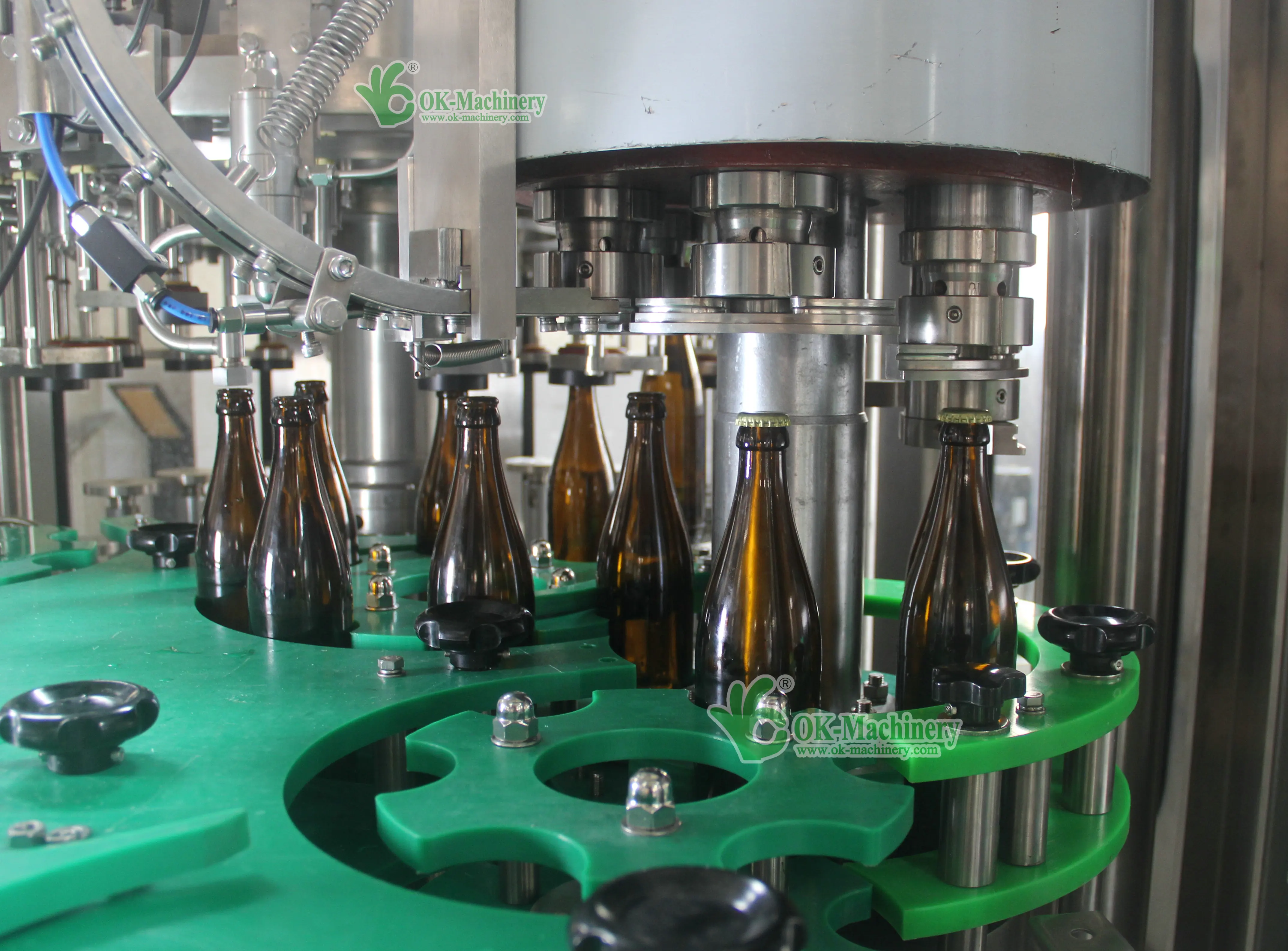 BL018 Flavor Drink Soda  Beverage Oil Sauce Wine Beer Detergent Filling Blow Labeling Packaging Line Machine