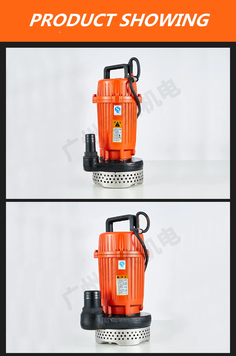 Manufacturer price list high quality 1.5kw 2hp 3inch outlet micro electric centrifugal sewage submersible pumps
