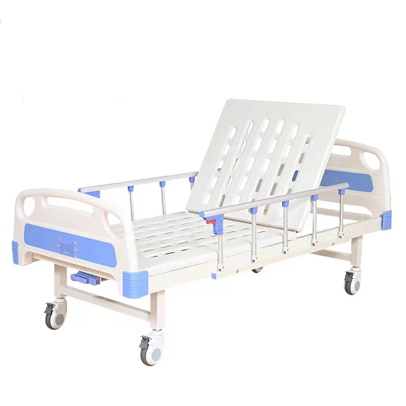 Hot Selling Direct Factory Supply Manual Hospital Patient Nursing Bed With 2 Cranks With Great Quality